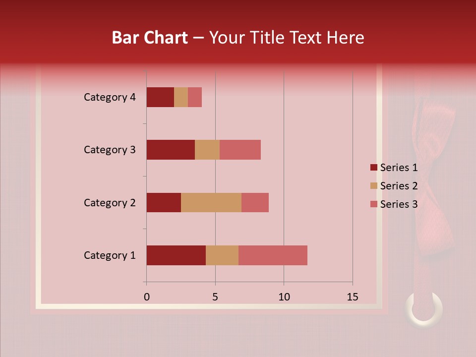 Scrapbook Gold Holiday PowerPoint Template