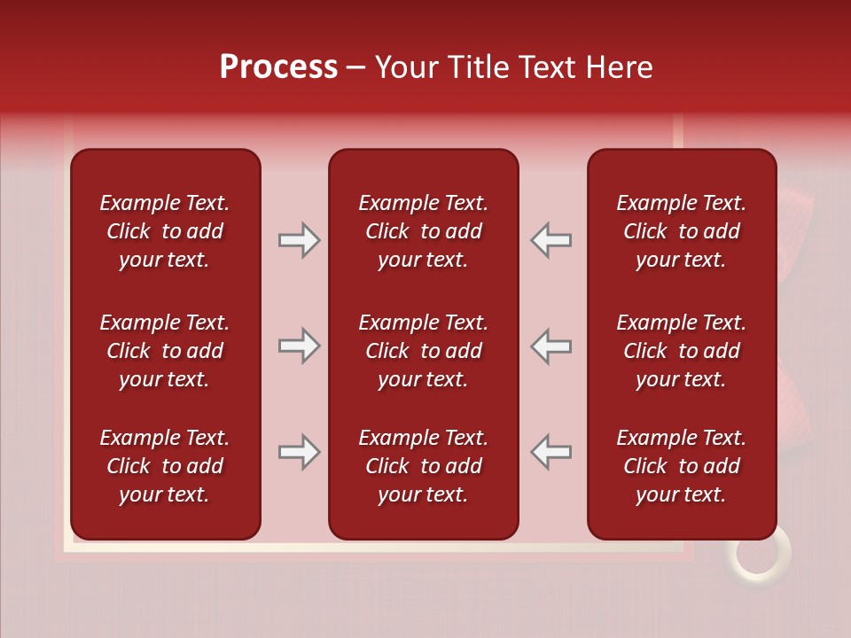 Scrapbook Gold Holiday PowerPoint Template