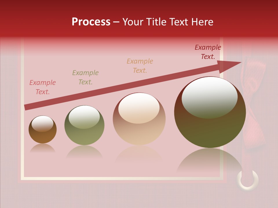 Scrapbook Gold Holiday PowerPoint Template