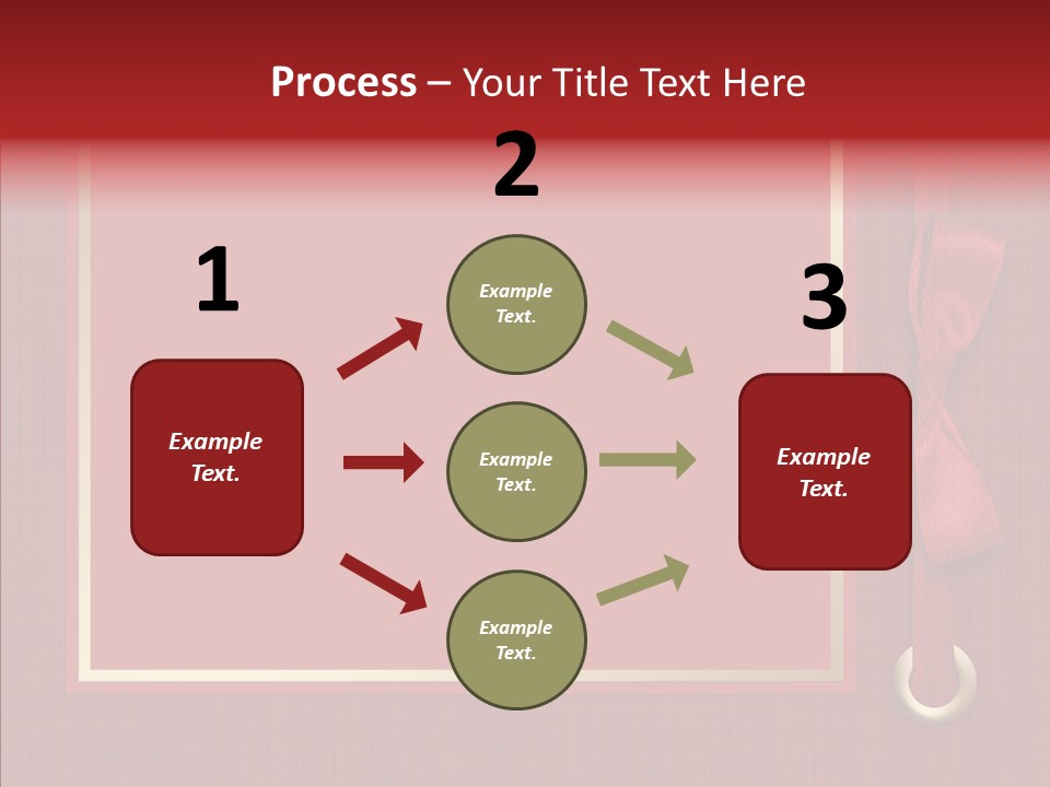 Scrapbook Gold Holiday PowerPoint Template