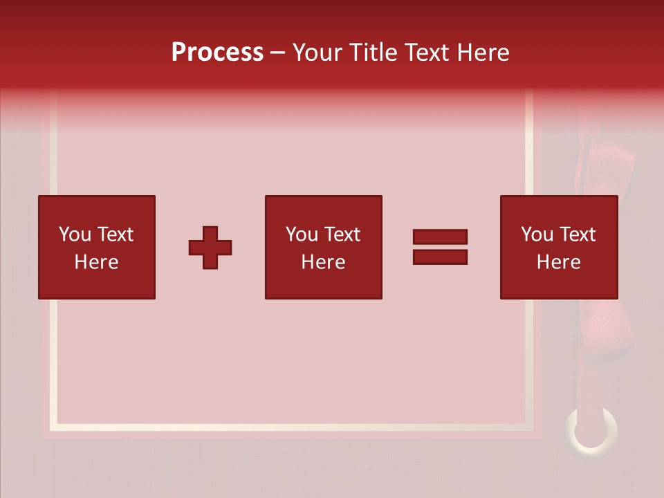 Scrapbook Gold Holiday PowerPoint Template