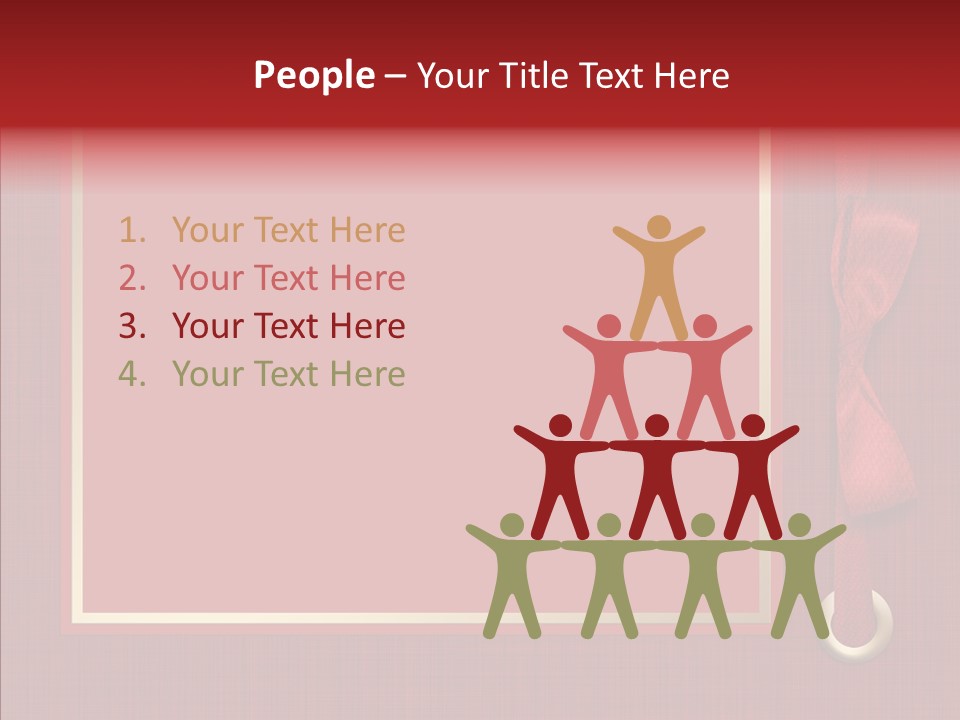 Scrapbook Gold Holiday PowerPoint Template