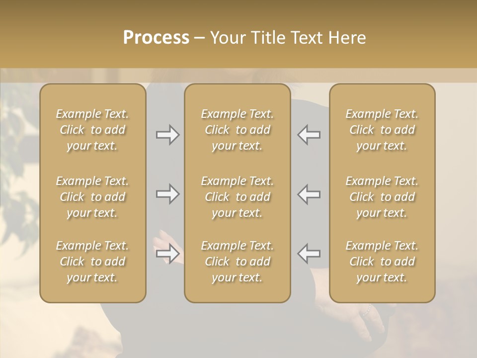 Woman Seller Finance PowerPoint Template