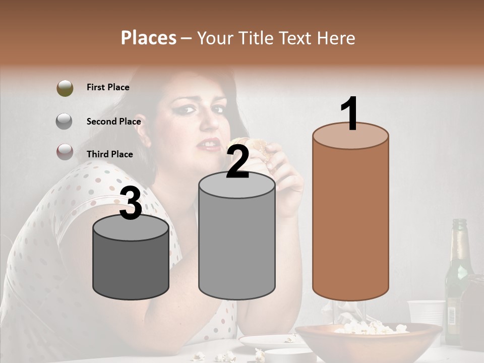 Eat Sad Health PowerPoint Template