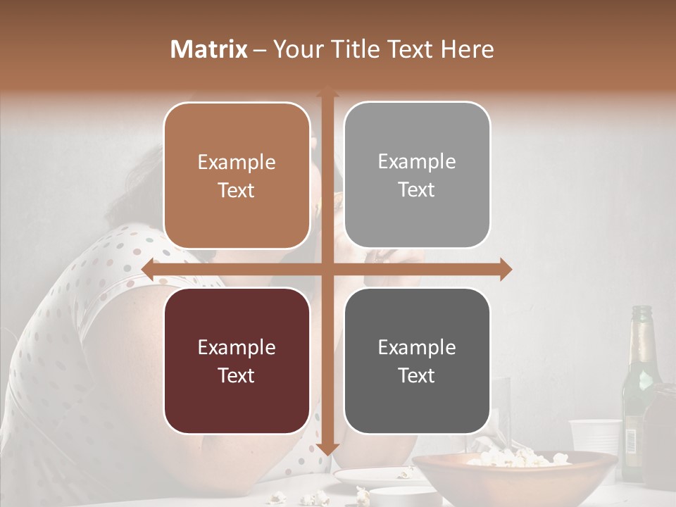 Eat Sad Health PowerPoint Template