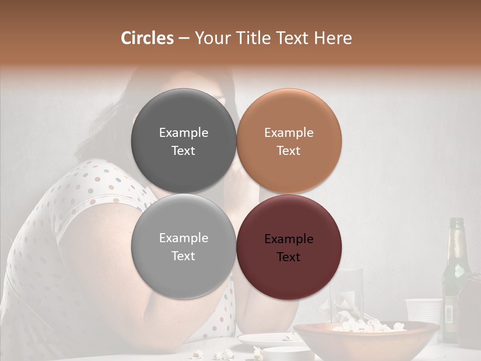 Eat Sad Health PowerPoint Template