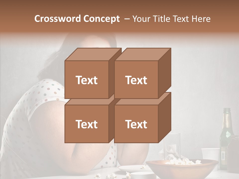 Eat Sad Health PowerPoint Template