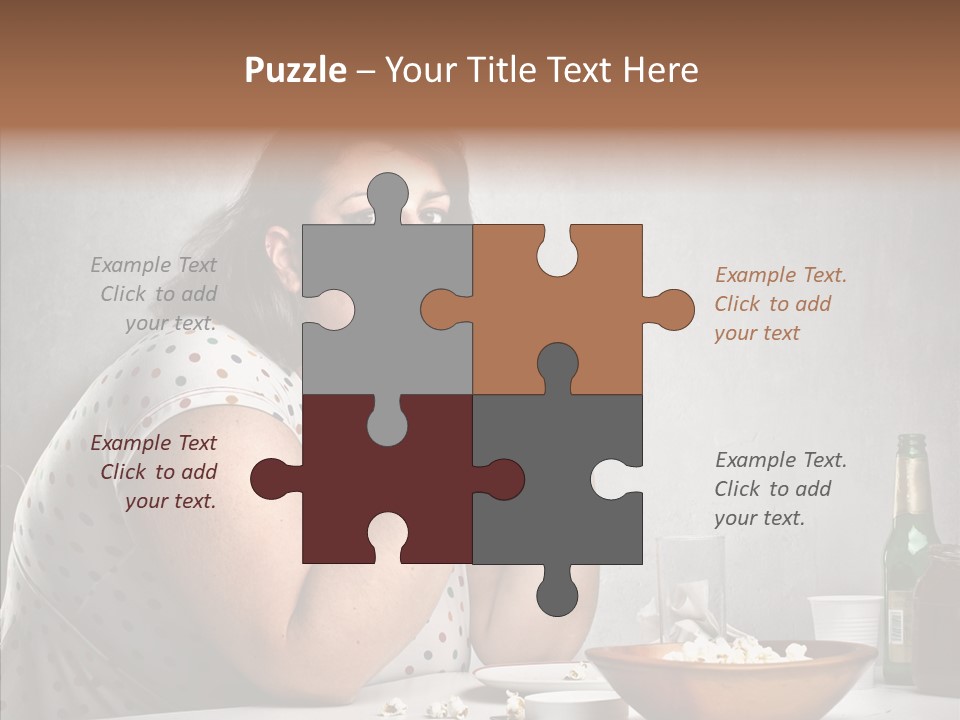 Eat Sad Health PowerPoint Template