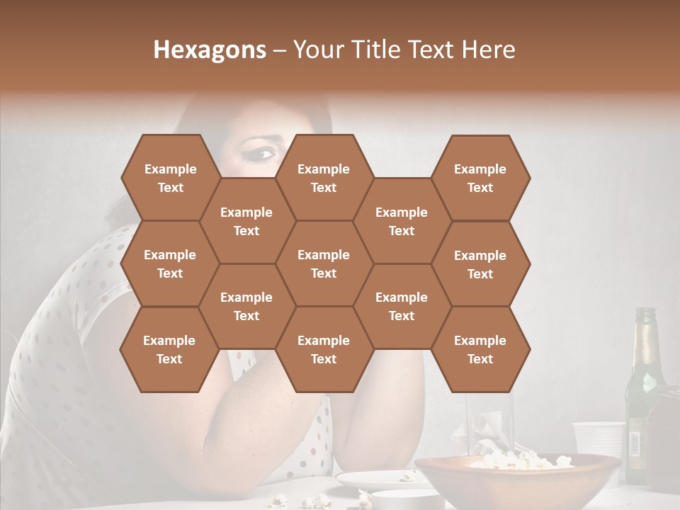 Eat Sad Health PowerPoint Template