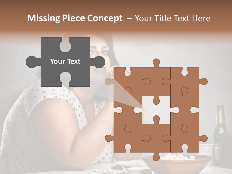 Eat Sad Health PowerPoint Template