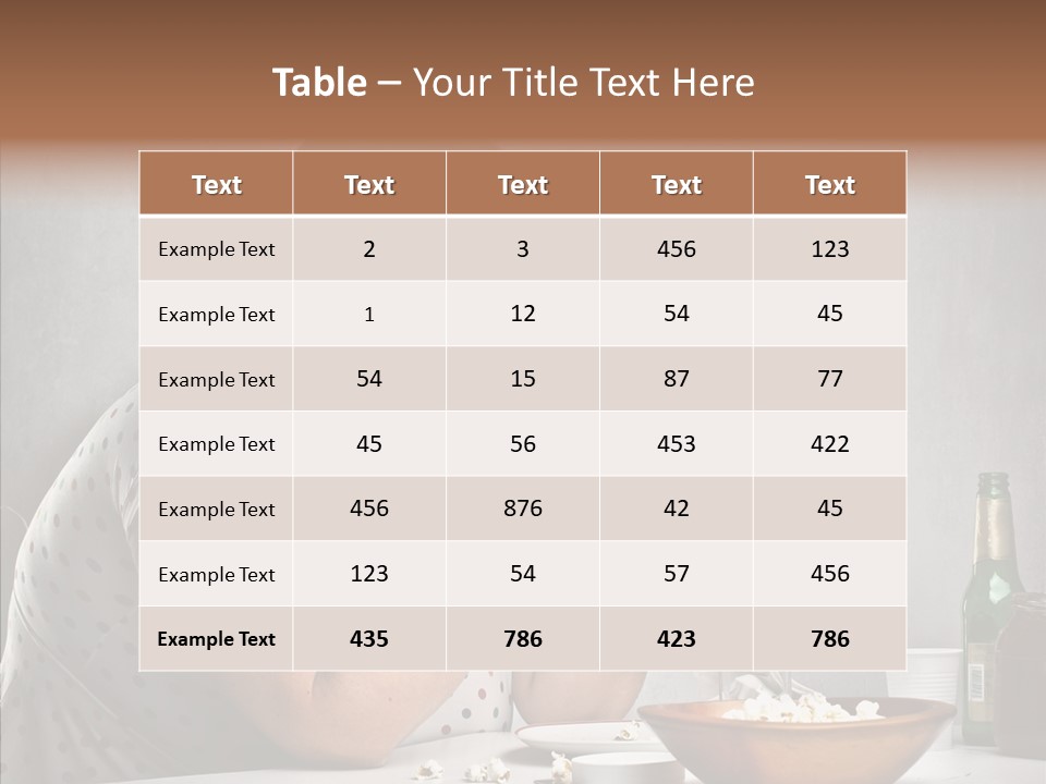 Eat Sad Health PowerPoint Template