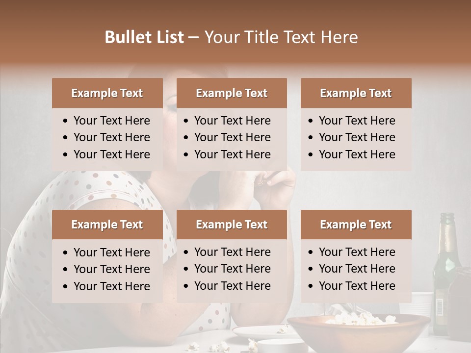 Eat Sad Health PowerPoint Template