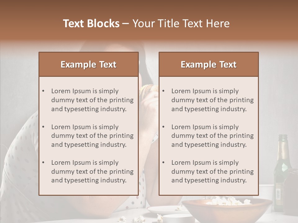 Eat Sad Health PowerPoint Template
