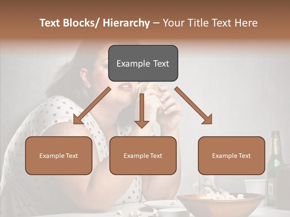 Eat Sad Health PowerPoint Template