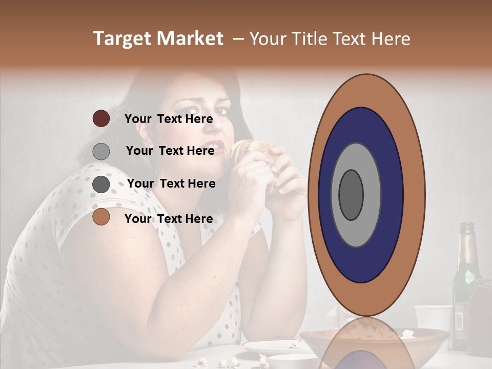 Eat Sad Health PowerPoint Template