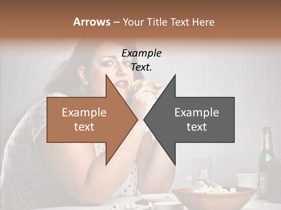 Eat Sad Health PowerPoint Template