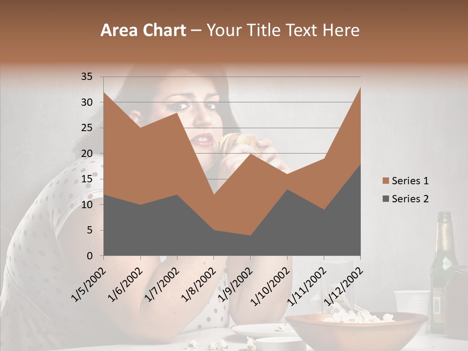 Eat Sad Health PowerPoint Template
