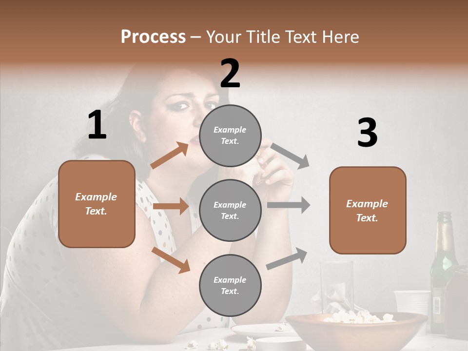 Eat Sad Health PowerPoint Template