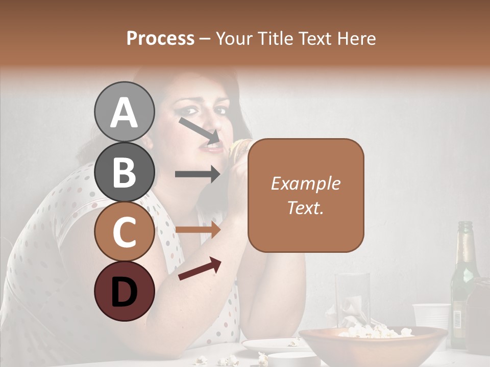 Eat Sad Health PowerPoint Template