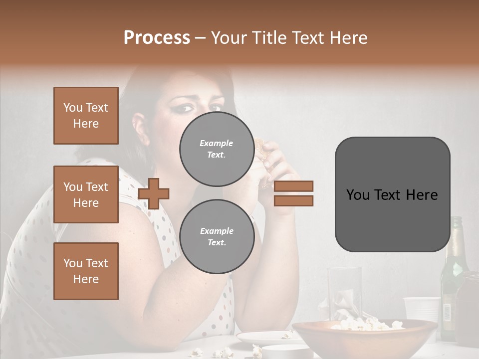 Eat Sad Health PowerPoint Template