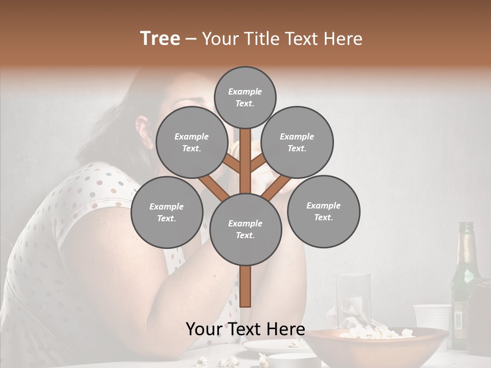 Eat Sad Health PowerPoint Template