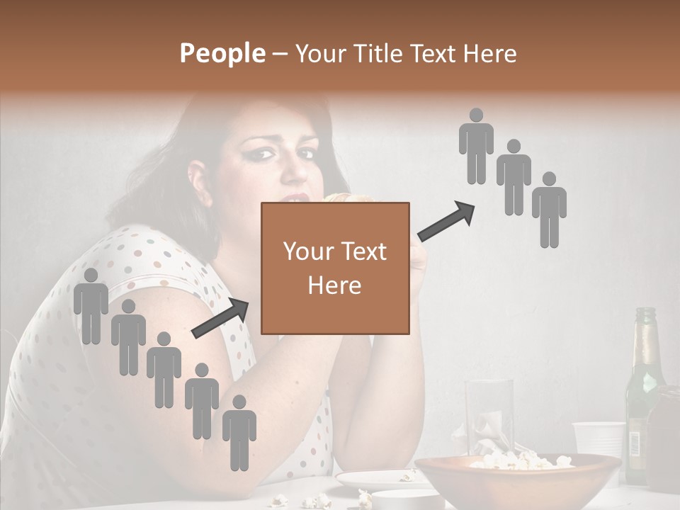 Eat Sad Health PowerPoint Template