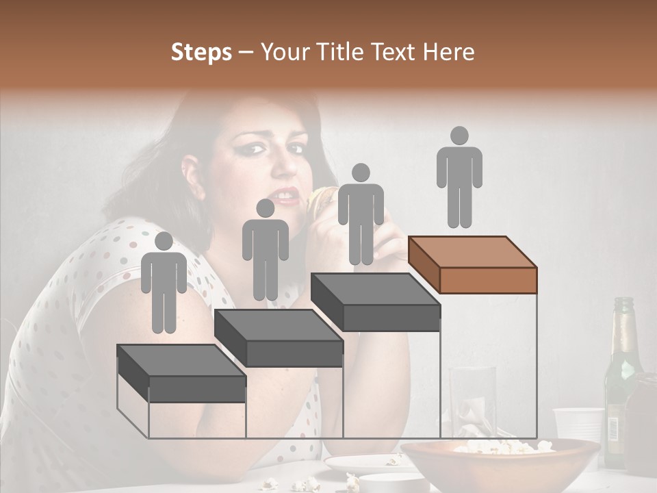 Eat Sad Health PowerPoint Template