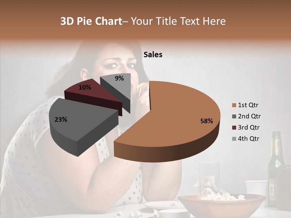 Eat Sad Health PowerPoint Template