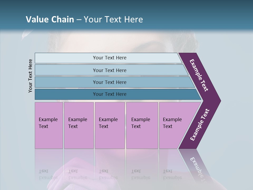 Eyes Chaplet Beauty PowerPoint Template