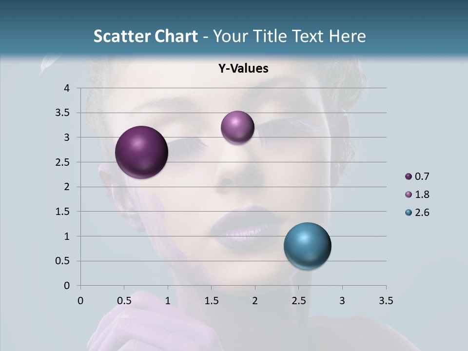Eyes Chaplet Beauty PowerPoint Template
