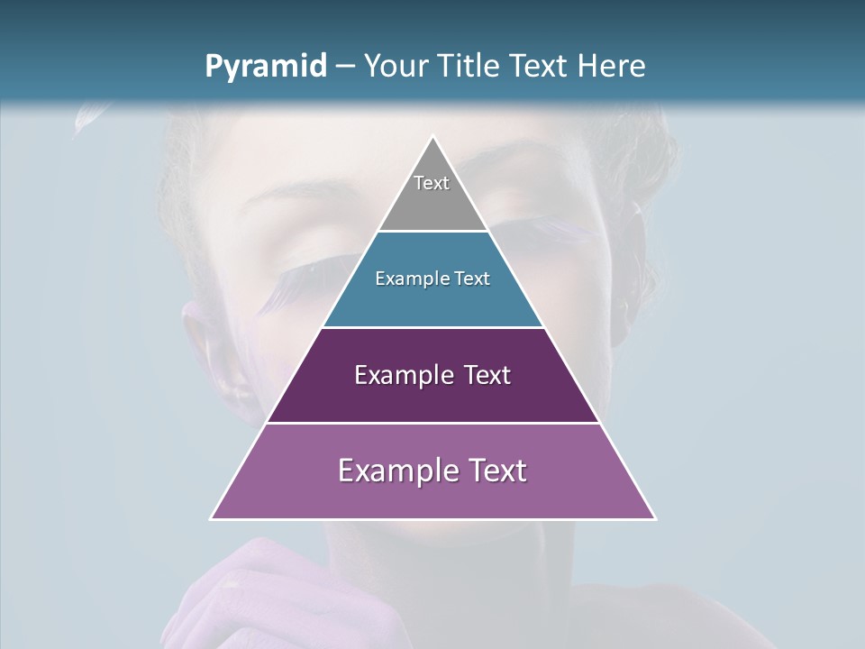 Eyes Chaplet Beauty PowerPoint Template