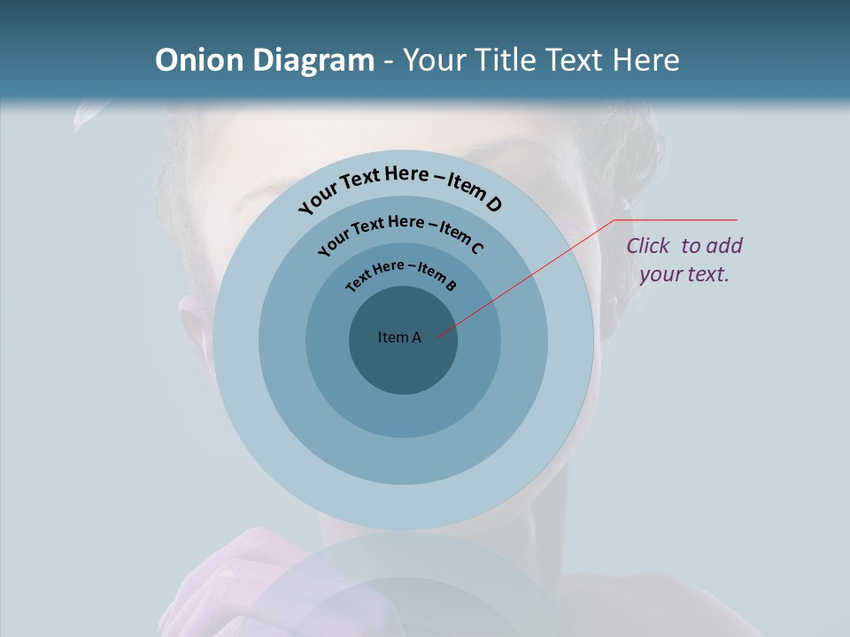 Eyes Chaplet Beauty PowerPoint Template