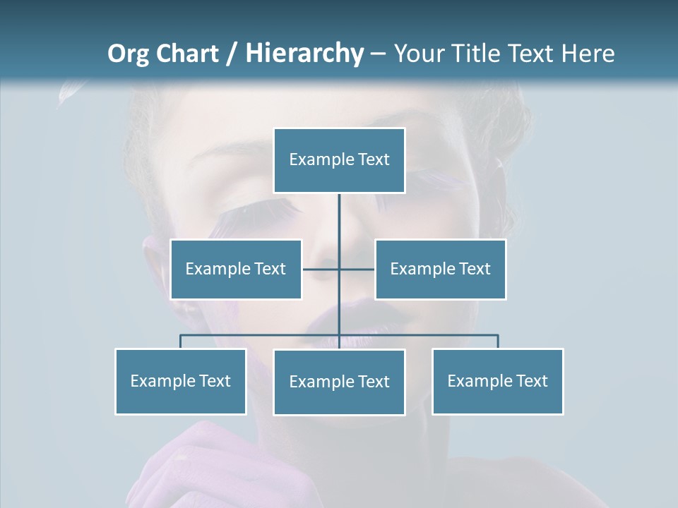 Eyes Chaplet Beauty PowerPoint Template