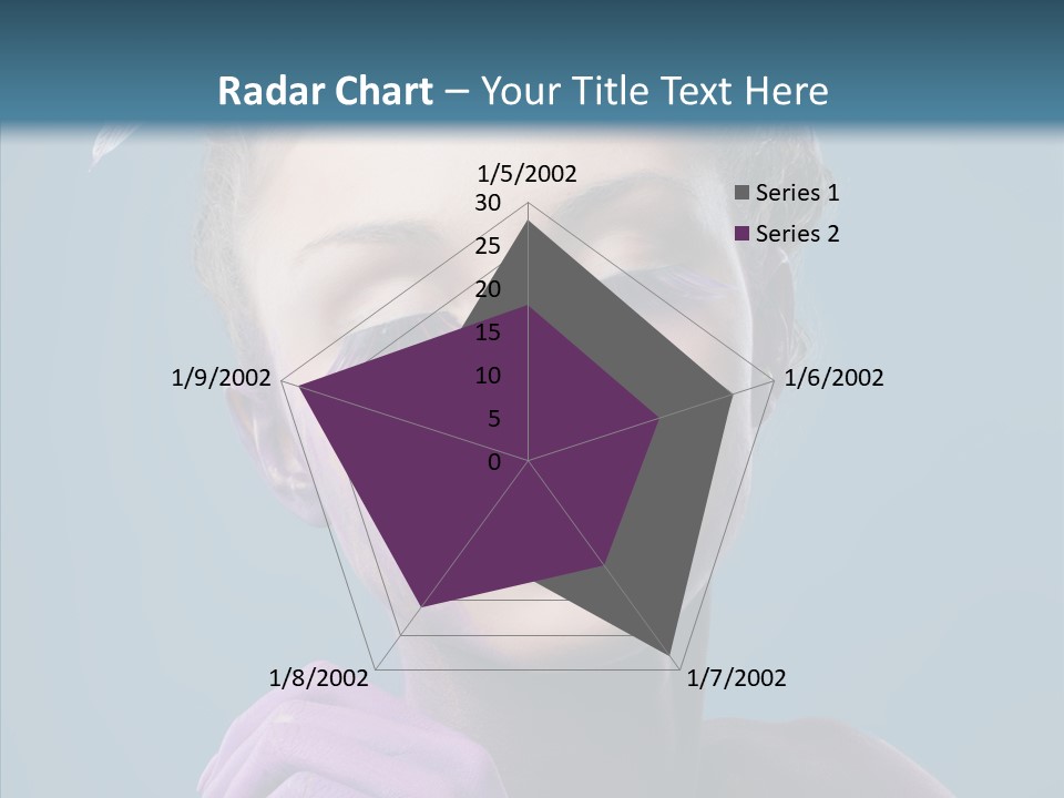 Eyes Chaplet Beauty PowerPoint Template