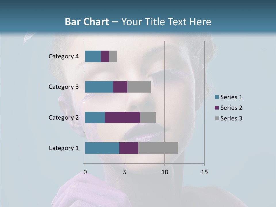 Eyes Chaplet Beauty PowerPoint Template
