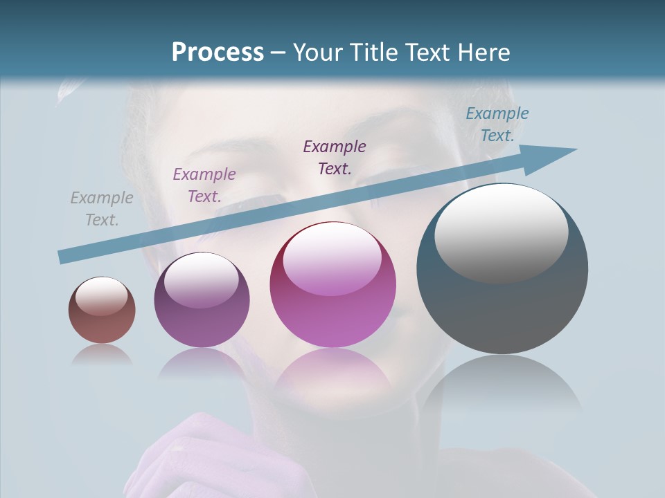 Eyes Chaplet Beauty PowerPoint Template