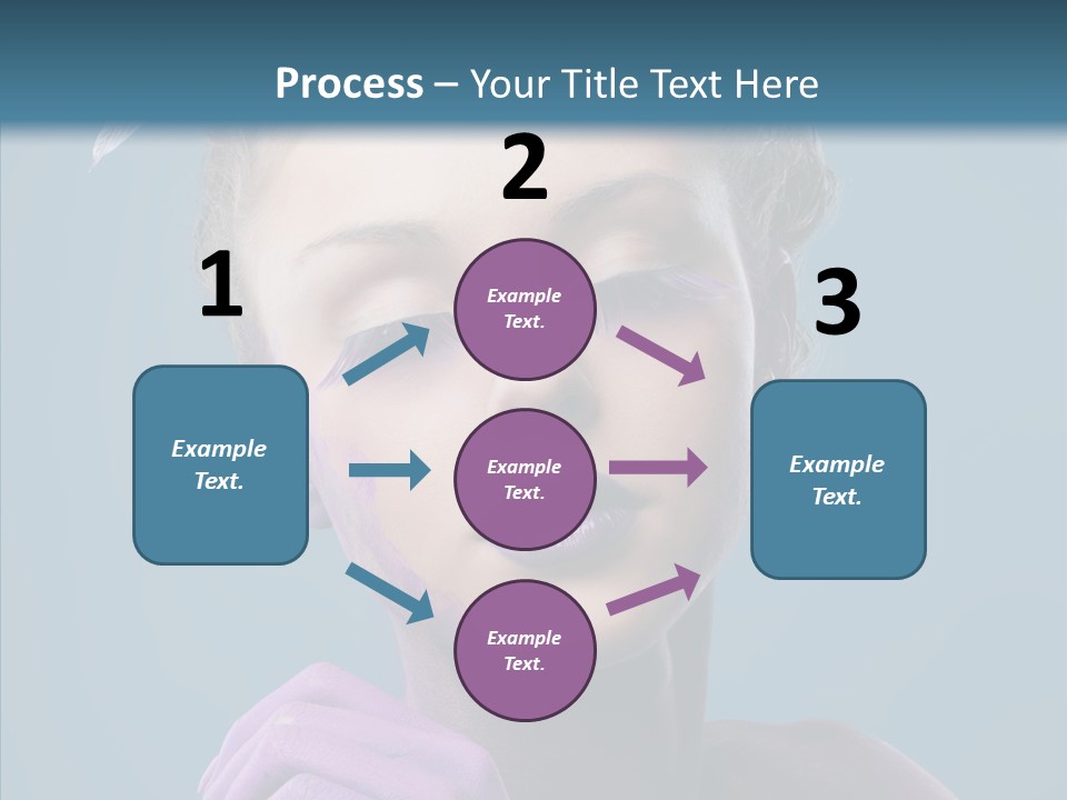 Eyes Chaplet Beauty PowerPoint Template