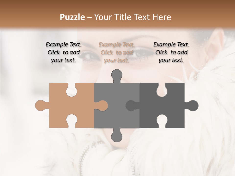 Xmas Smile Fashion PowerPoint Template