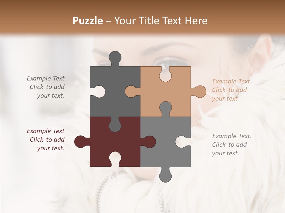 Xmas Smile Fashion PowerPoint Template