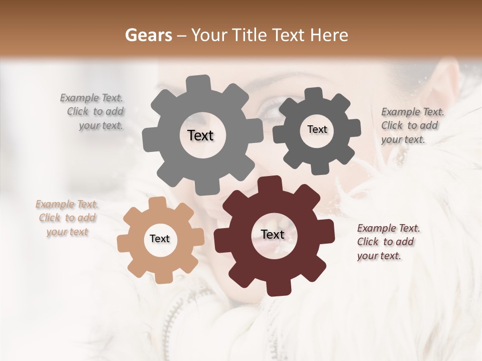 Xmas Smile Fashion PowerPoint Template