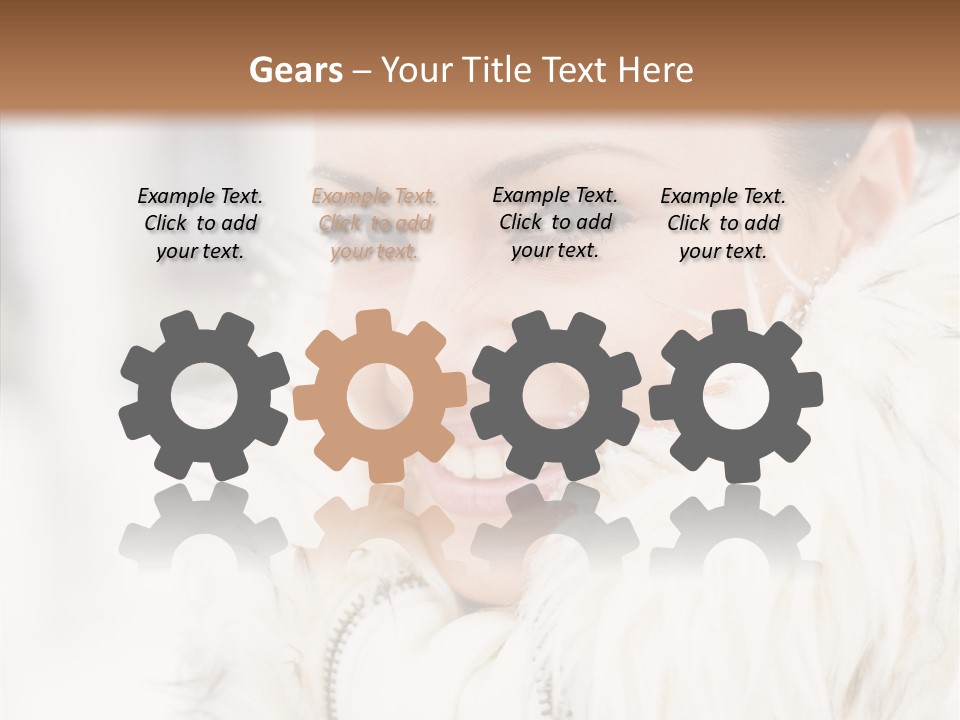 Xmas Smile Fashion PowerPoint Template