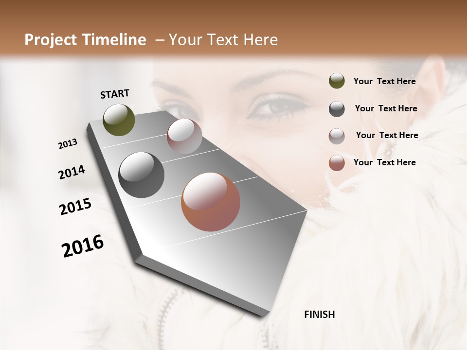 Xmas Smile Fashion PowerPoint Template