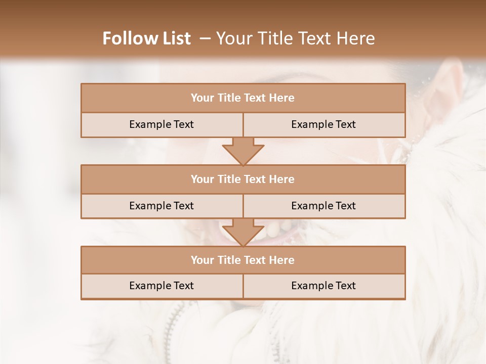 Xmas Smile Fashion PowerPoint Template