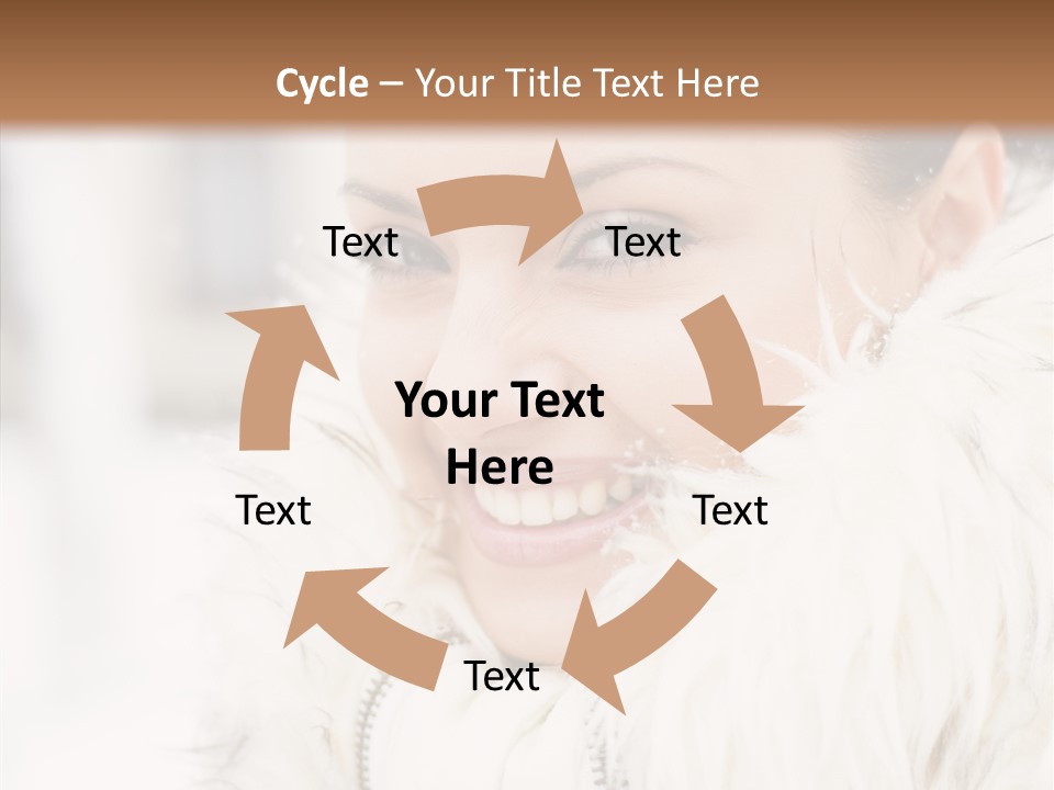 Xmas Smile Fashion PowerPoint Template