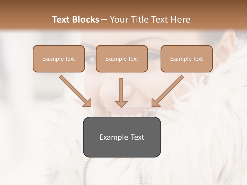 Xmas Smile Fashion PowerPoint Template