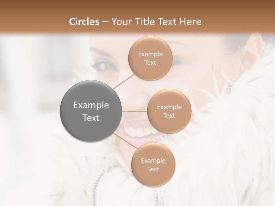 Xmas Smile Fashion PowerPoint Template