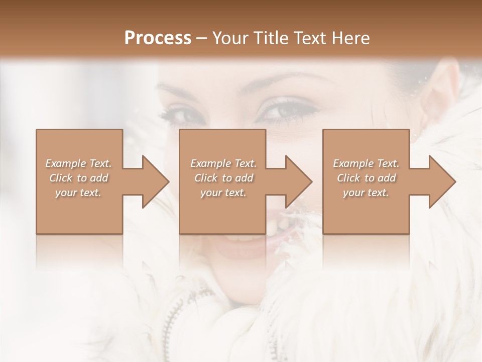 Xmas Smile Fashion PowerPoint Template