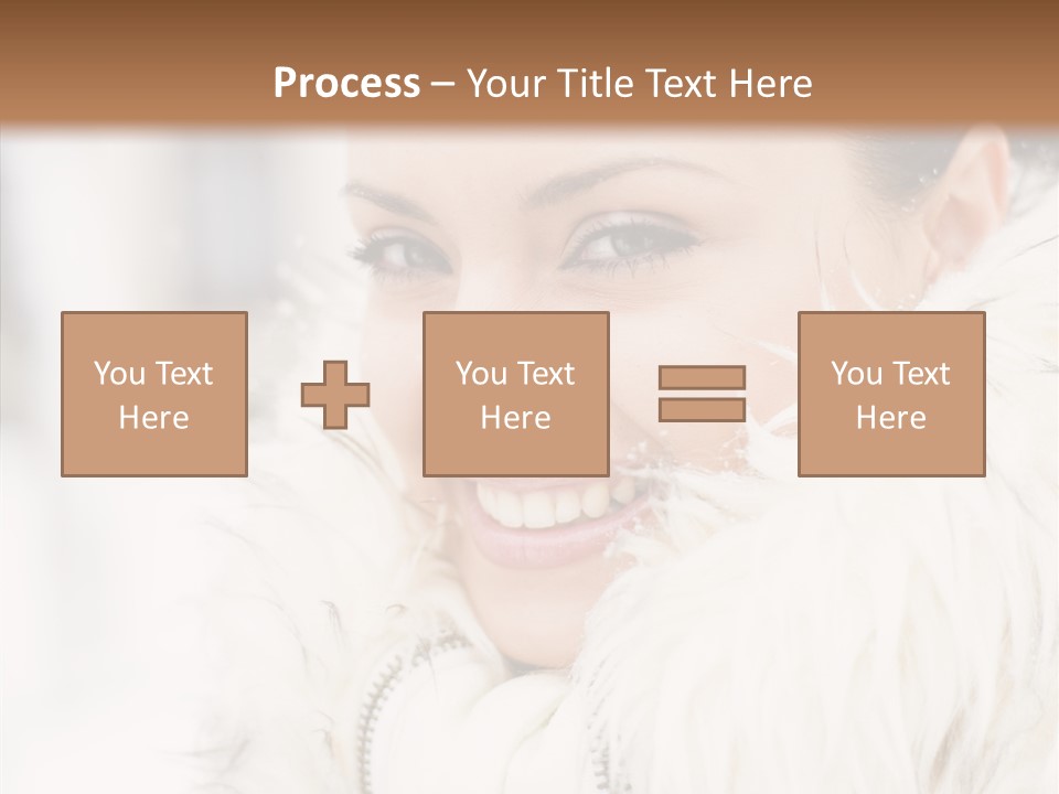 Xmas Smile Fashion PowerPoint Template