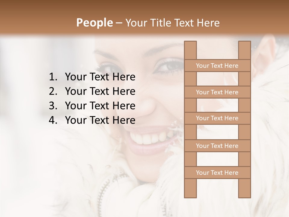 Xmas Smile Fashion PowerPoint Template