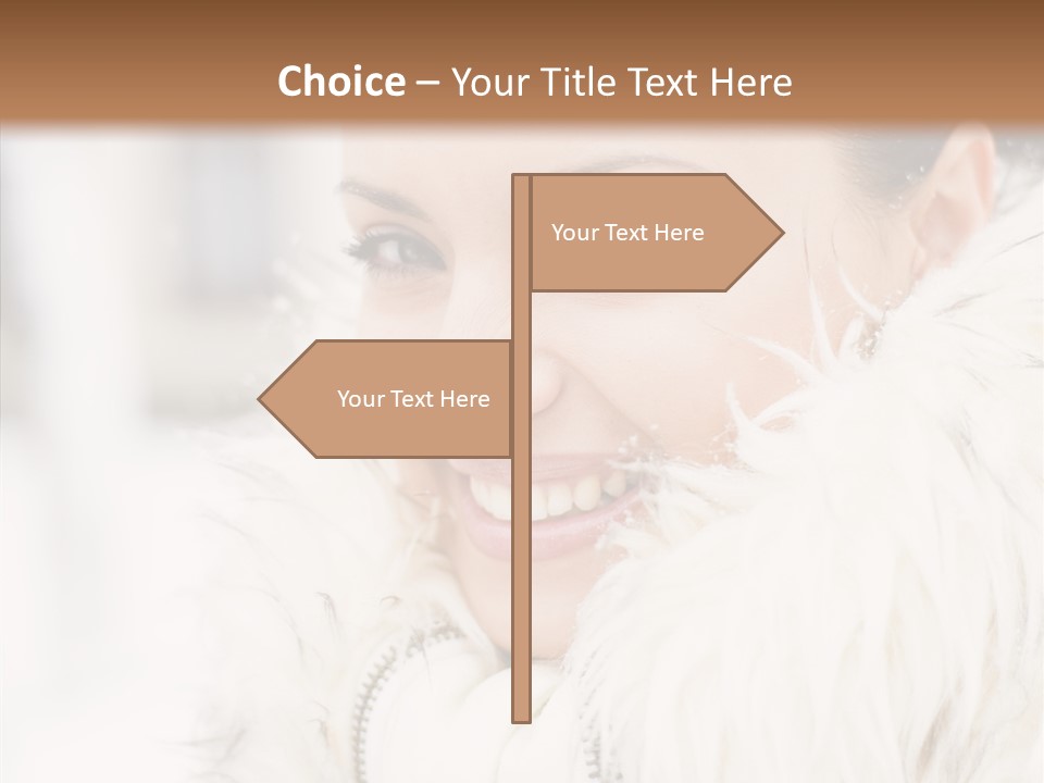 Xmas Smile Fashion PowerPoint Template